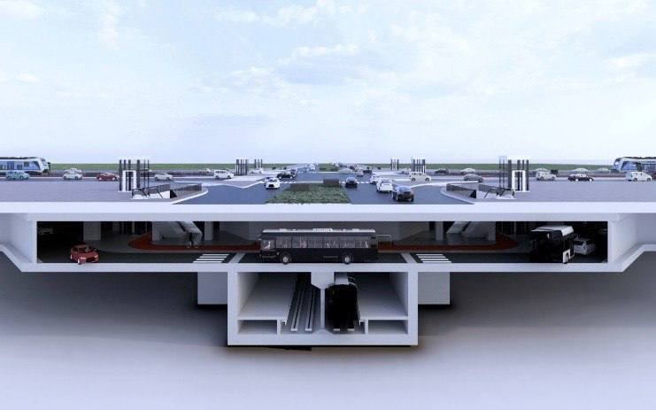 "Yangi Toshkent"da avtoturargohga ega noyob metro bekati paydo bo‘ladi